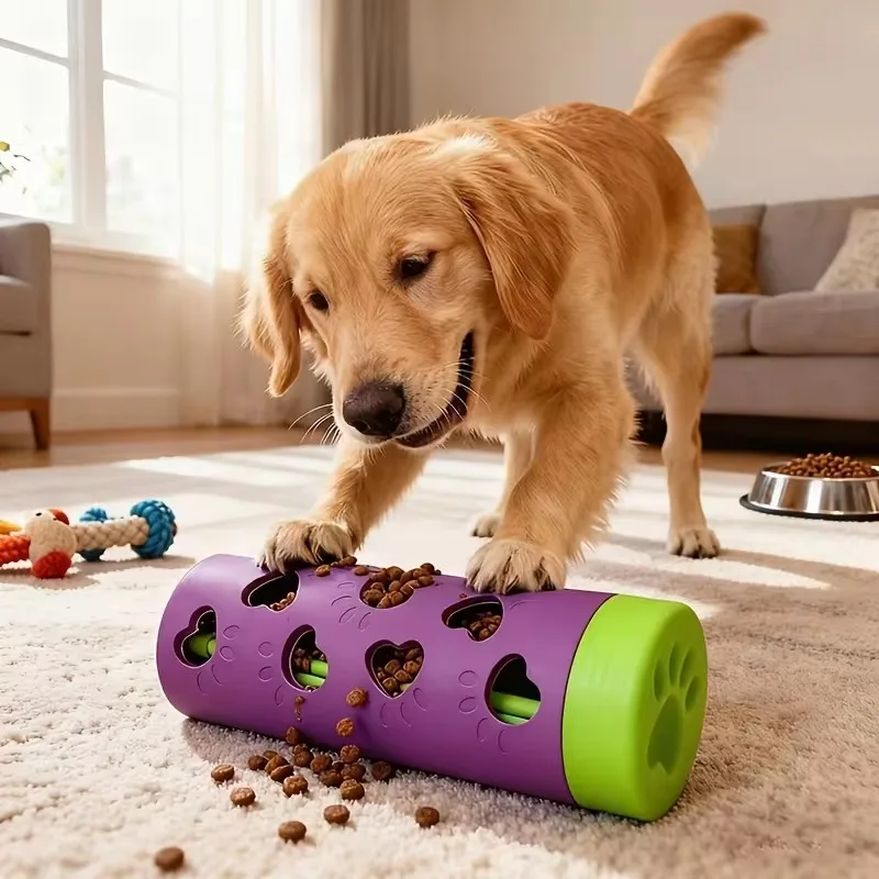 Rubber Treat Dispensing Dog Toy - Jouet distributeur de friandises en caoutchouc