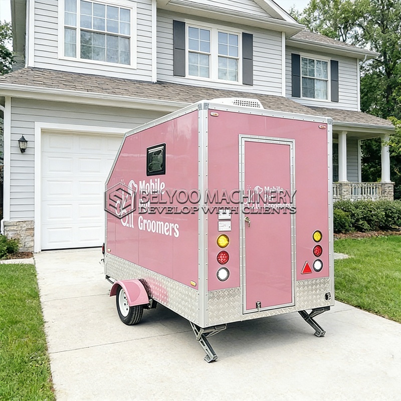 Pet Grooming - Remorque mobile de toilettage pour chiens