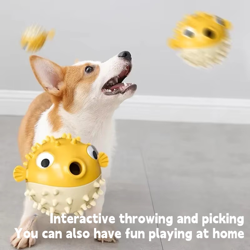 Jouet interactif pour chien, d - Rubber Treat Dispensing Dog Toy avis et prix