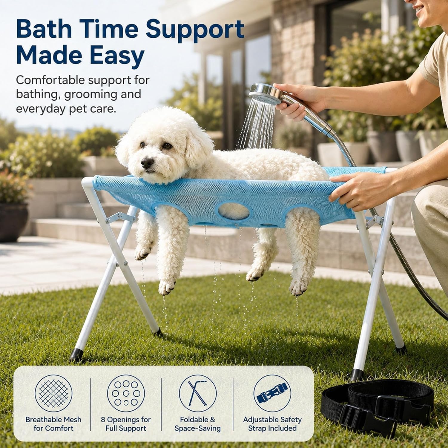 Support pliable pour le bain d - Pet Grooming avis et prix