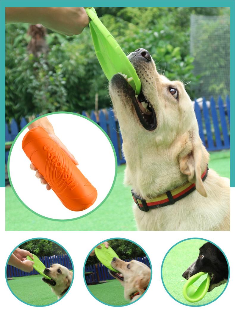 MeianjuBite – jouets disques v - Flying Disc Dog Training Toy avis et prix